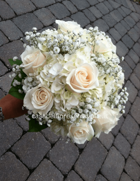 Bouquet di Rose Bianche