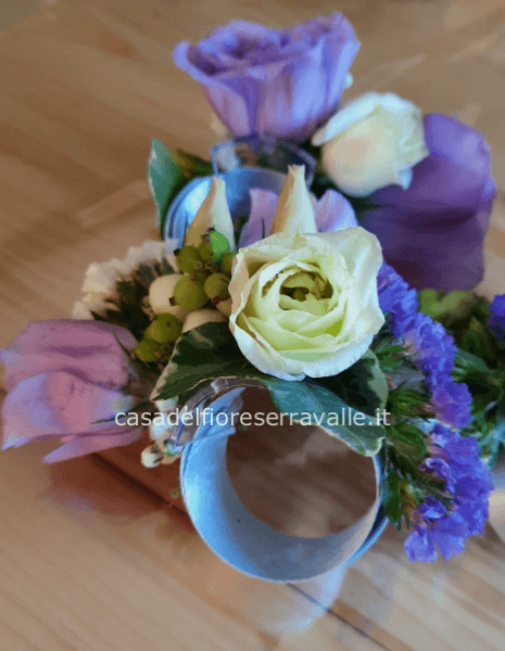 Bouquet rose blu - Consegna fiori a domicilio - vendita fiori online