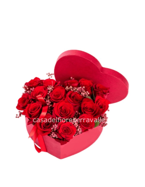 ROSE ROSSE IN SCATOLA